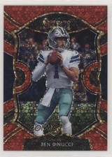 2020 Panini Select Concourse Red Disco Prizm 22/49 Ben DiNucci #99 07mp
