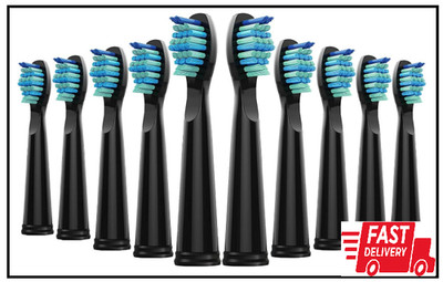 10 Pack Toothbrush Replacement Heads Compatible with Fairywill FW-507/508/515