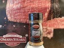 OMAHA STEAKS SEASONING 3oz SEALED Classic Ble...