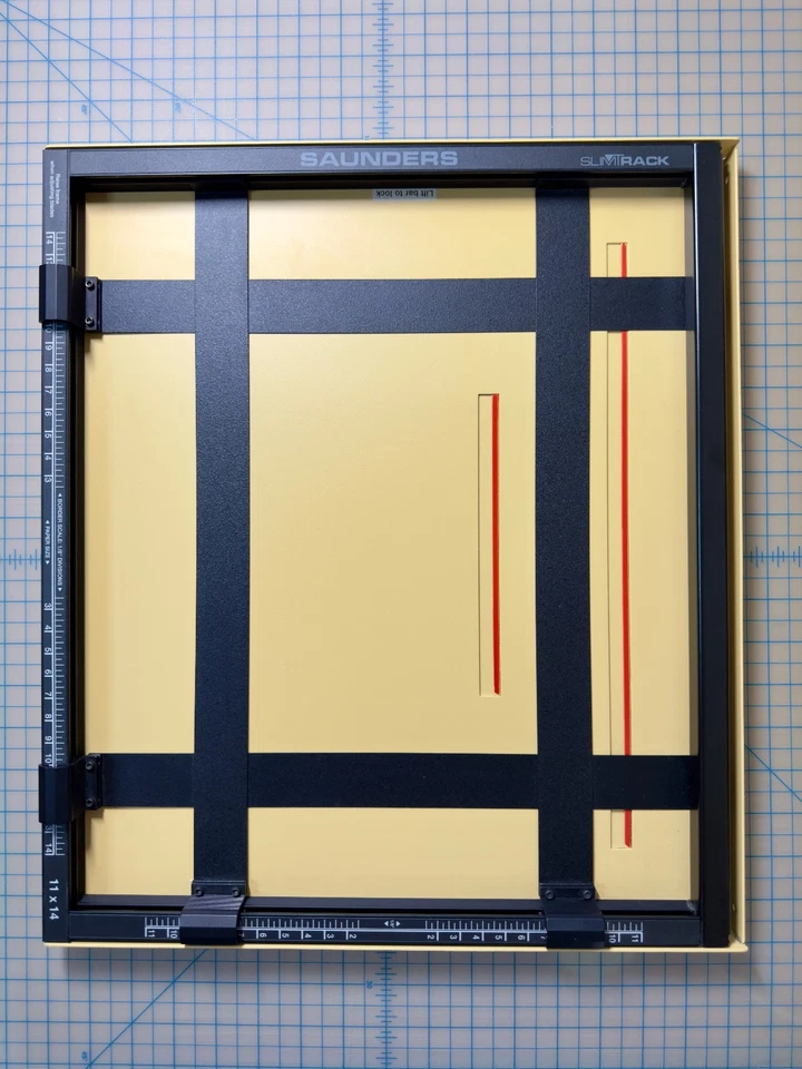 Caballete Saunders SlimTrack 11x14 cuarto oscuro excelente estado Foto 2 de 4