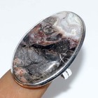 Mexican Laguna Lace 925 Silver Plated Ring US 11.5 Well Made Gift AU a191