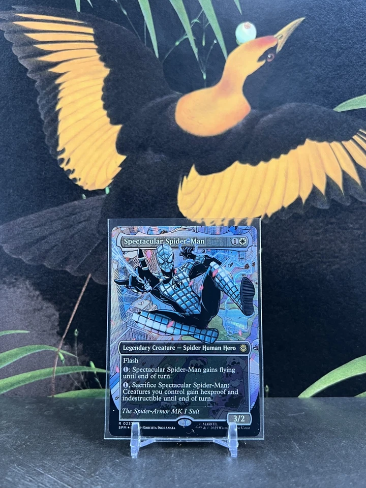 Spectacular Spider-Man (0237) (Borderless) (Textured Foil) Marvel's Spider-Man - Image 3 of 4