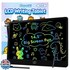 Kayoubi LCD Writing Tablet for Kids, 14.5 Inch Jumbo Screen with 