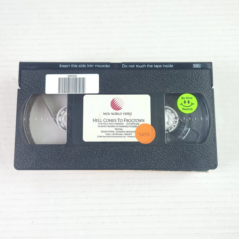 Hell Comes to Frogtown VHS Movie Roddy Piper Sandahl Bergman **Read Description* - Image 3 of 3