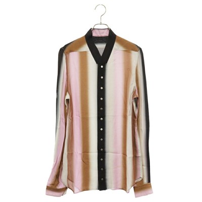 トップス 21SS RICK OWENS SNAP COLLAR FAUN SHIRT RICK OWENS - 【24AW】オーバーサイズ スナップ カラー ファウン