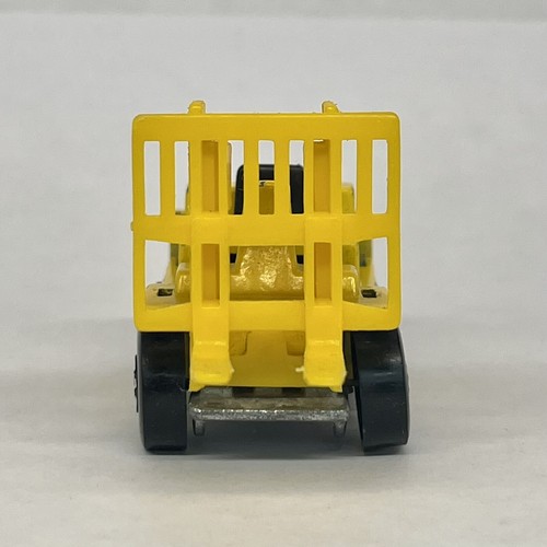 VTG 1979 HOT WHEELS Car Caterpillar Fork Lift Yellow Hong Kong Diecast Toy - Picture 11 of 13