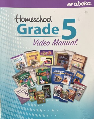 Abeka A Beka Book Homeschool Grade 5 Video Manual 5th Edition | eBay