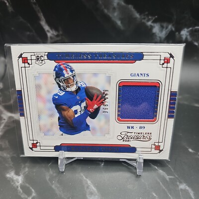 Kadarius Toney 2021 Chronicles Timeless Treasures /399 Rookie Jersey #TT-KTO