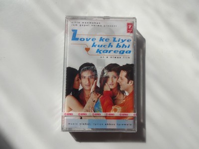LOVE KE LIYE KUCH BHI KAREGA ~ Bollywood soundtrack Hindi Cassette ~ vishal 2001