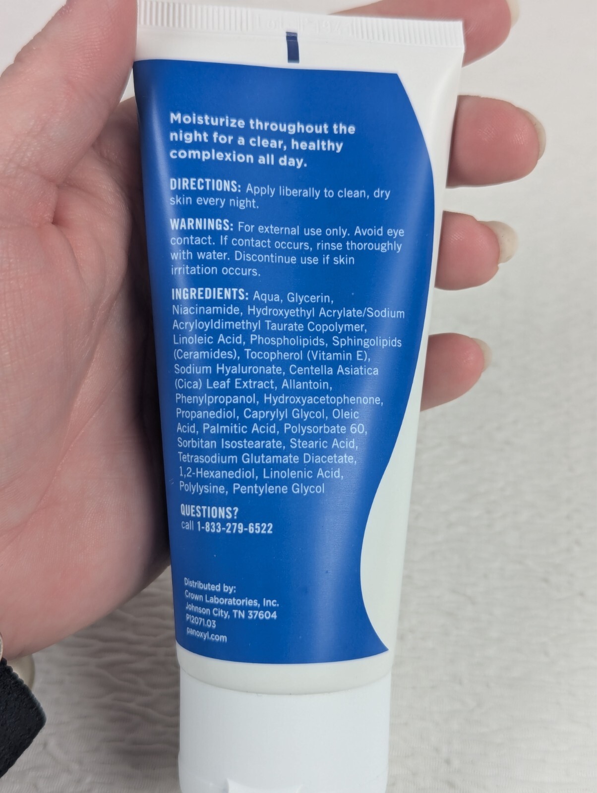 PanOxyl - Balancing Repair Moisturizer - Acne Prone Skin - exp: None