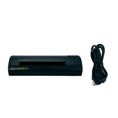 Acuant ScanShell 800N Portable Card & ID Scanner USB 2.0 w/USB Cable TESTED