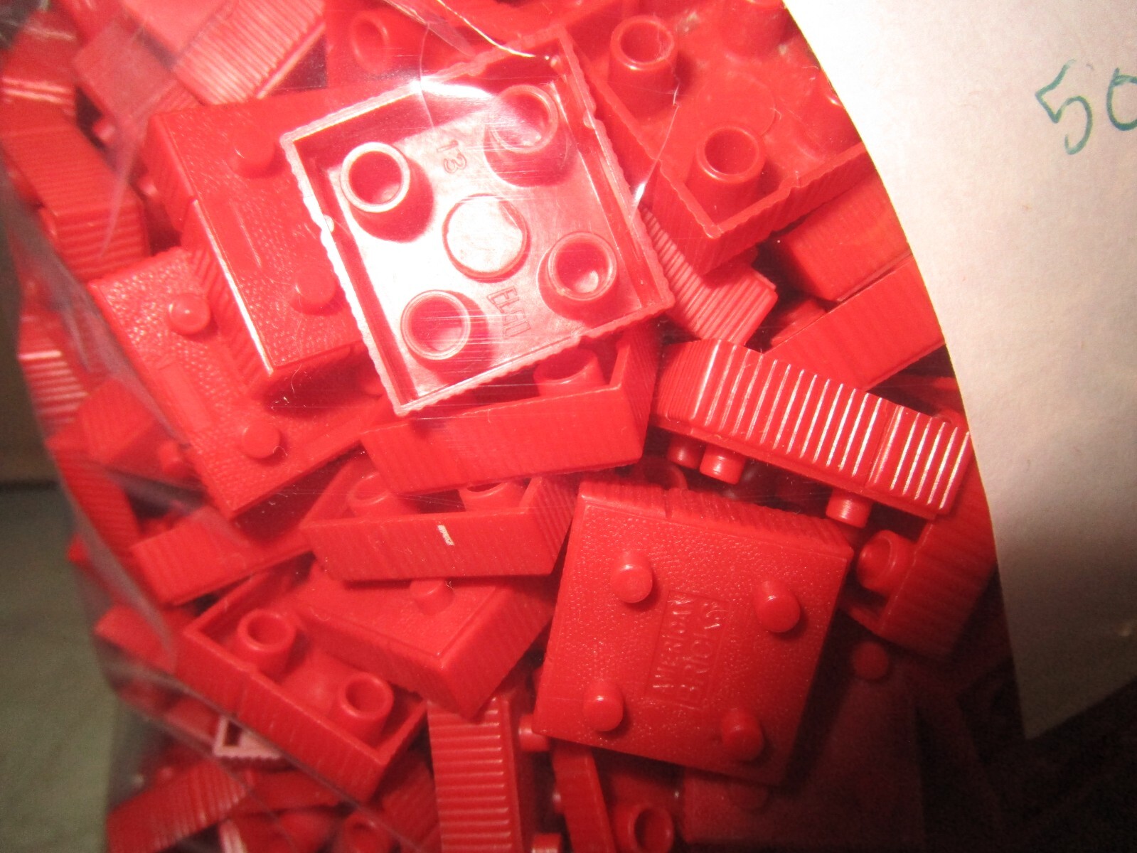 HALSAM ELGO VINTAGE AMERICAN BRICKS--PLASTIC BUILDING BRICKS-- LOT OF ...