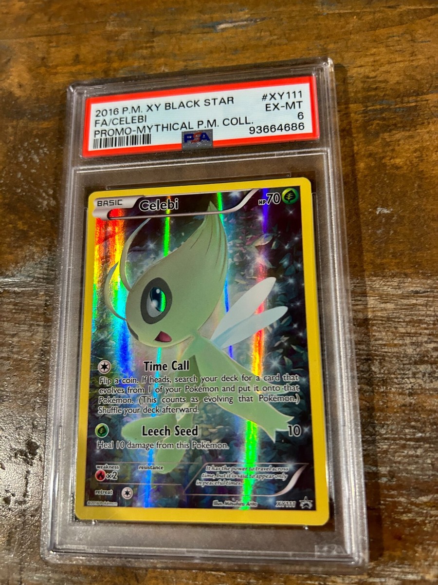 Pokemon 2016 XY Black Star Promo Mythical Coll Full Art Pokemon 2016 XY Black Star Promo Mythical Coll Full Art