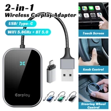 Wireless CarPlay Adapter Dongle USB For Apple iOS 10+ Car Auto Navigation Player