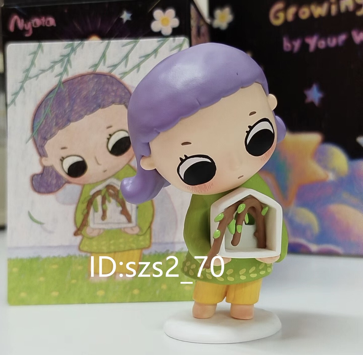 Nyota growing up by your way si\" 7 マート Nyota Growing up by Your Way Series Figures - POP MART