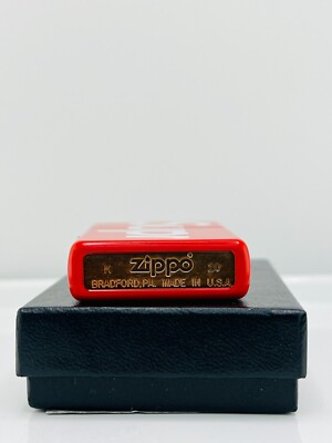 Supreme Logo Zippo Lighter SS22 2022 Red Brand New Deadstock | eBay