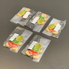 5x Gingerbread Man Girl Cookies Christmas Food Accessory For 18'' American Girl