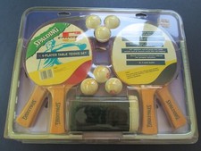 Vtg. SPALDING  4-Player Table Tennis Set  NEW/ Sealed