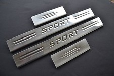 Einstiegsleisten passend für Opel Meriva I ab 2003> Prägung Sport aus Edelstahl