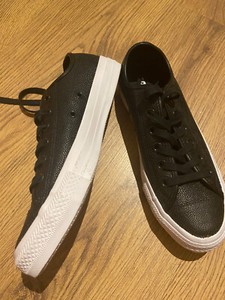 leather converse 5.5