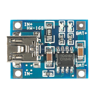 2PCS 5V Mini USB 18650 Lithium Battery Charging Board Charger Module TP4056 1A