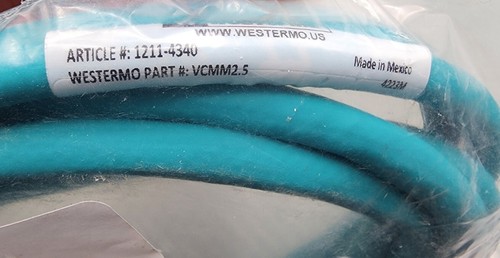 WESTERMO CORDSET CABLE WIRE 1211-4340 VCMM2.5 4223M - Picture 4 of 5