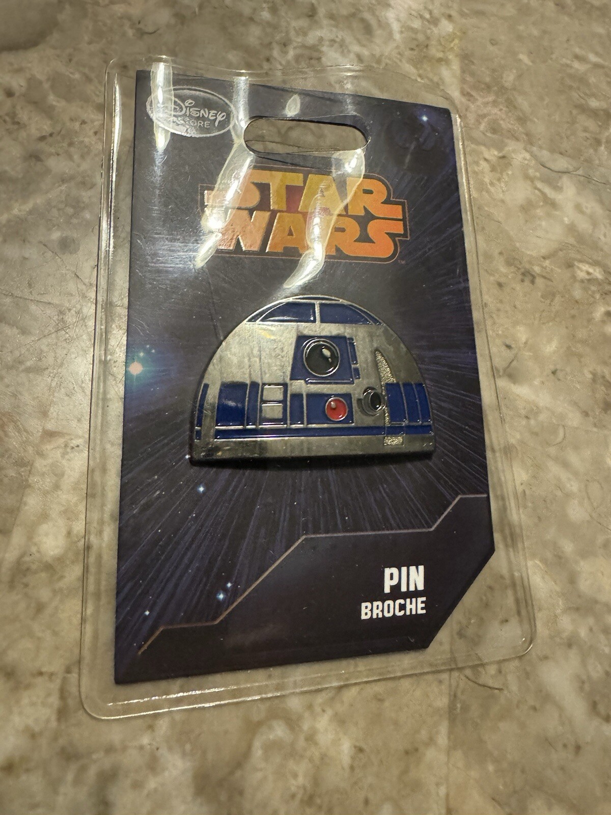 New Disney Store Star Wars Collection Series 2 R2D2 Droid Pin Lucas Film 2014