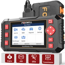 FOXWELL NT604Elite Car OBD2 Scanner ABS SRS Engine AT Auto Diagnostic Scan Tool