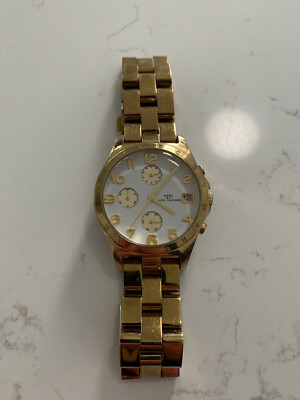 Authentic Marc by Marc Jacobs Gold Watch