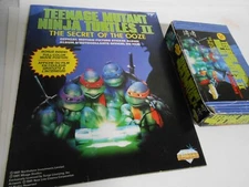 1991 Diamond TEENAGE MUTANT NINJA TURTLES II Secret of the Ooze Sticker BOX Book