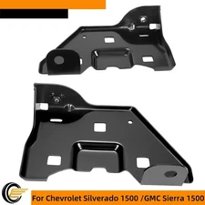 Set of 2 Bumper Bracket For Chevrolet Silverado 1500 2014-2018 19 Front Inner