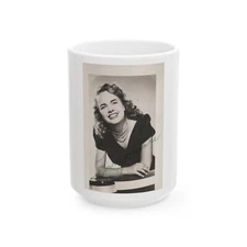 Terry Moore #204 (Vintage Female Icon) White Coffee Mug