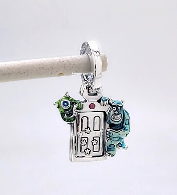 New 100% Authentic PANDORA Disney Pixar Open Monsters Inc. Door Charm 792758C01