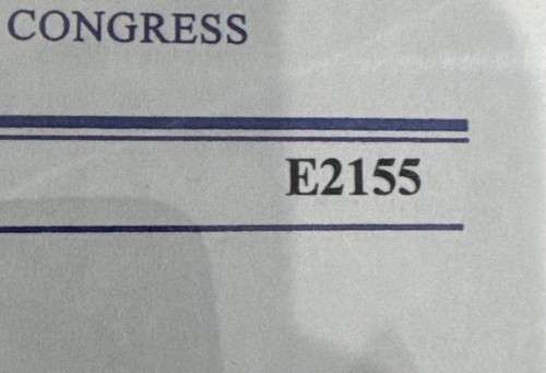 Congressional Record 107th Congress Honoring USPS Following Sept 11 Attack - Picture 13 of 13