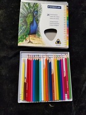 Box of 23 STAEDTLER Colored Pencils Triangular Barrel 2015 Canada