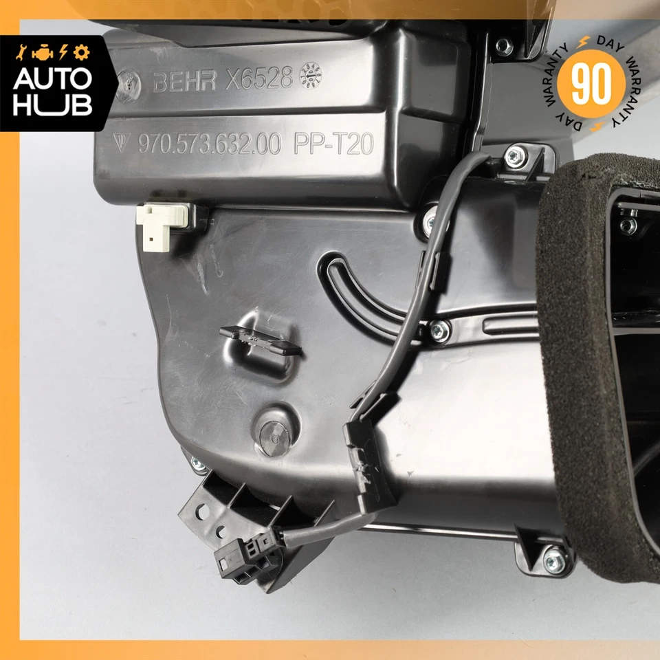 Porsche Panamera 970 2012 altura trasera voltaje batería aire acondicionado estuche conjunto OEM Foto 3 de 4