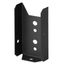 GBGS 20 Pcs 2x4 Fence Bracket,Deck Rail Bracket,18 Gauge, Black