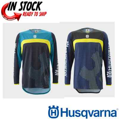 HUSQVARNA RAILED LIGHTWEIGHT MOTOCROSS OFFROAD ENDURO JERSEY