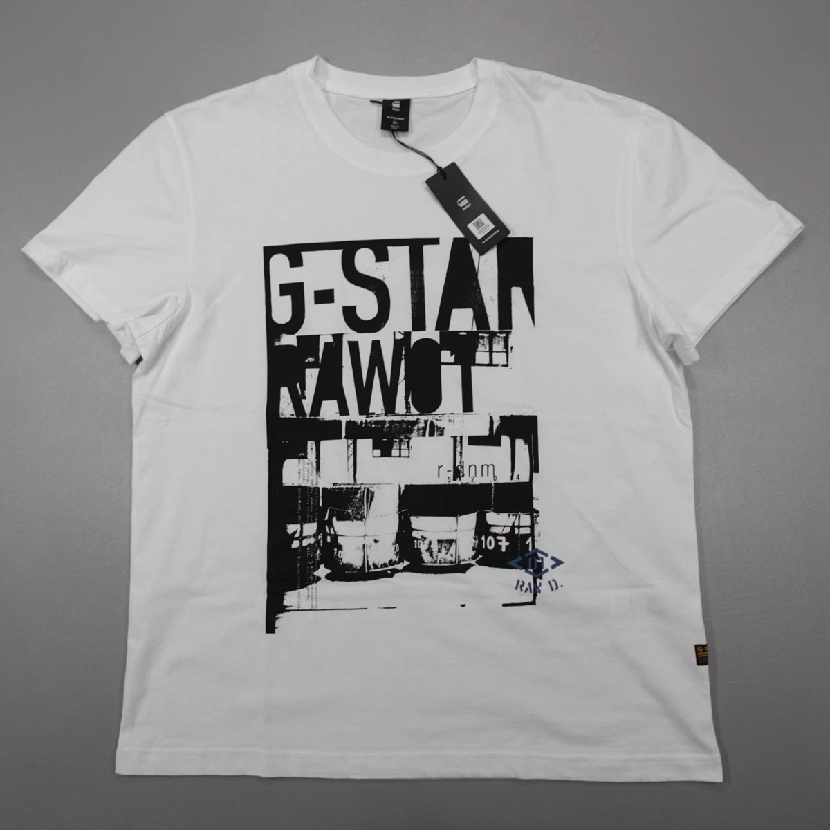 T-shirt Homme G-Star Taille XL - Occasion En Très Bon état, Couleur Noir