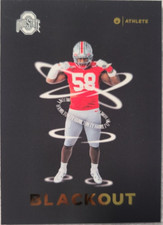 Ty Hamilton BLACKOUT GOLD single card 2023 ONIT Ohio State Buckeyes Football 🏈