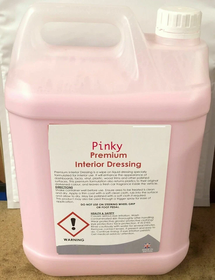 Auto Rae-Chem 5L Premium Interior Dressing Dashboard Vinyl Plastic Trim Shine