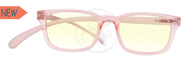 Spider Monkey - Blue Light Filter Long Arm Reading Computer Glasses PEARL ROSE