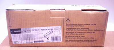 Sagem toner TNR 385K black for Agoris 6890 Sagemcom TNR385K original packaging A