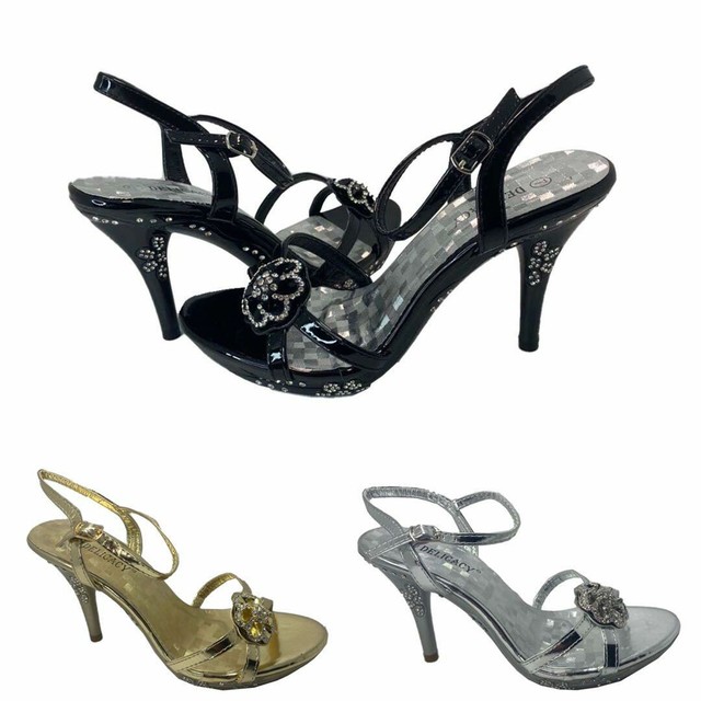 rose gold occasion shoes