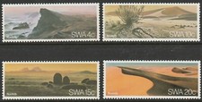 S.W.A.1977 Namib Desert set SG 297-300 Mnh.