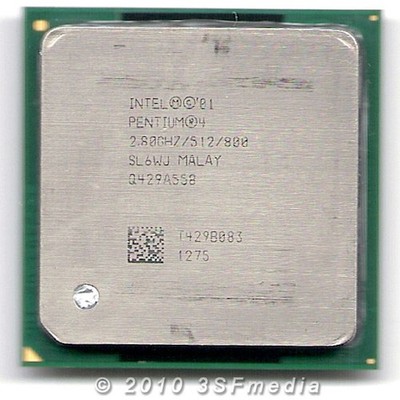 P4 - 2.8 GHz / 512 Kb / 800 MHz - SL6WJ