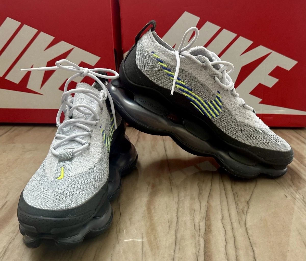 Las mejores ofertas en Nike Air Max Scorpion Flyknit Wolf Grey