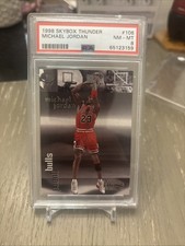 1998 Skybox Thunder #106 Michael Jordan PSA 8 NM-MT
