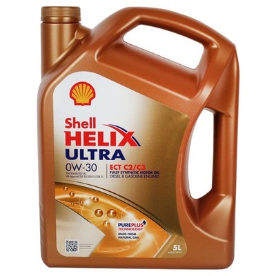 Shell Helix Ultra ECT C2 C3 0W-30 Motoröl VW 504 00 507 00 MB 229.51 52 5 Liter