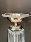 S.KIRK & SON SOLID STERLING REPOUSSE 10" PEDESTAL BOWL... 566.9 GRAMS #32AF